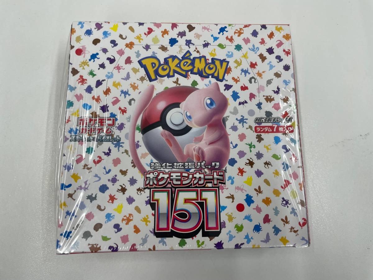 素敵な 【IYS60440】ポケカ 箱へこみ有 シュリンク BOX 151 パック