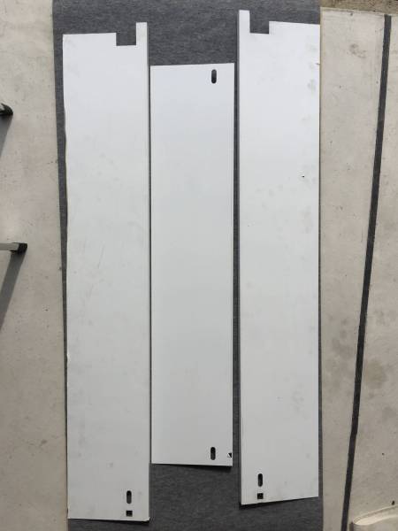 S500P/S510P用ハイゼットジャンボ 荷台あおりカバー内板一体式 ステンレスヘアライン（3辺セット）の画像2