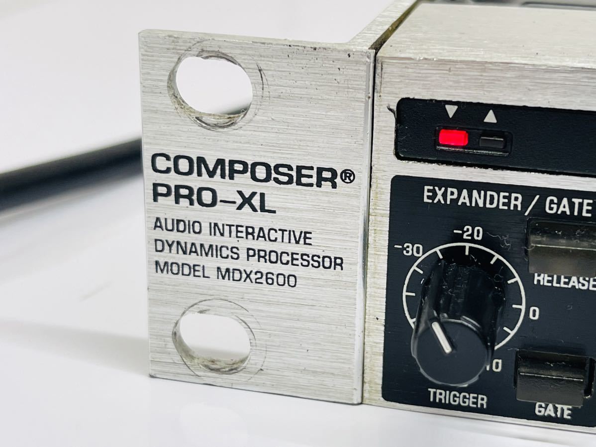 BEHRINGER べリンガー COMPOSER PRO-XL MDX2600 通電確認のみ 現状品 管理番号09231_画像2