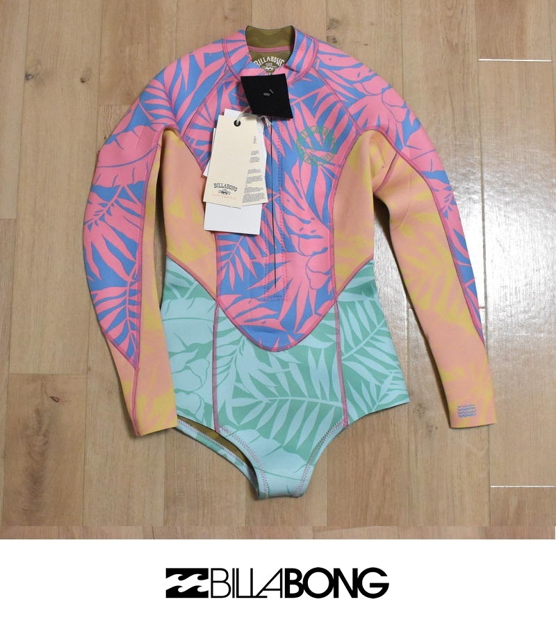 【送料無料】新品 BILLABONG ビラボン ロングスリーブスプリング ウェットスーツ M 定価20900円 BC013-881 MFZ6 ★_画像1