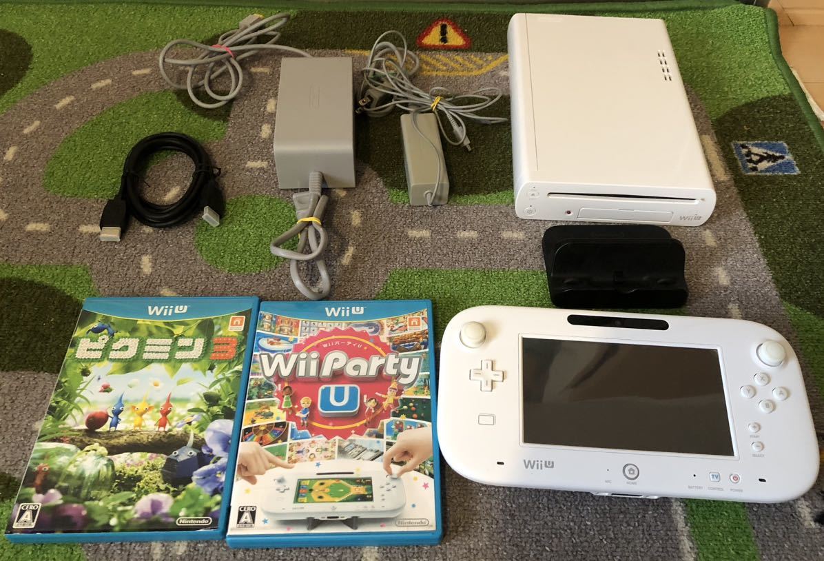 WiiU すぐに遊べるWiiUセット 任天堂 ピクミン3 WiiパーティーU 32GB