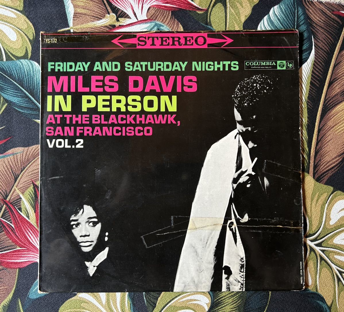 Miles Davis 国内ペラ LP In Person, Saturday Night At The Blackhawk, San Francisco, Vol.2 .. マイルスデイビス_画像1