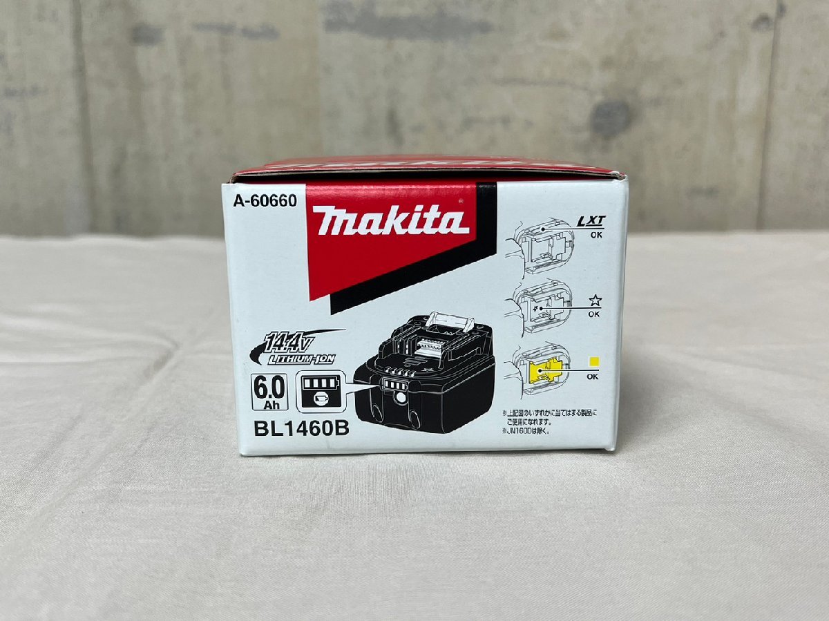 [マキタ/Makita ] リチウムイオンバッテリー BL1460B 14.4V 6.0Ah A-60660 未使用/C1738