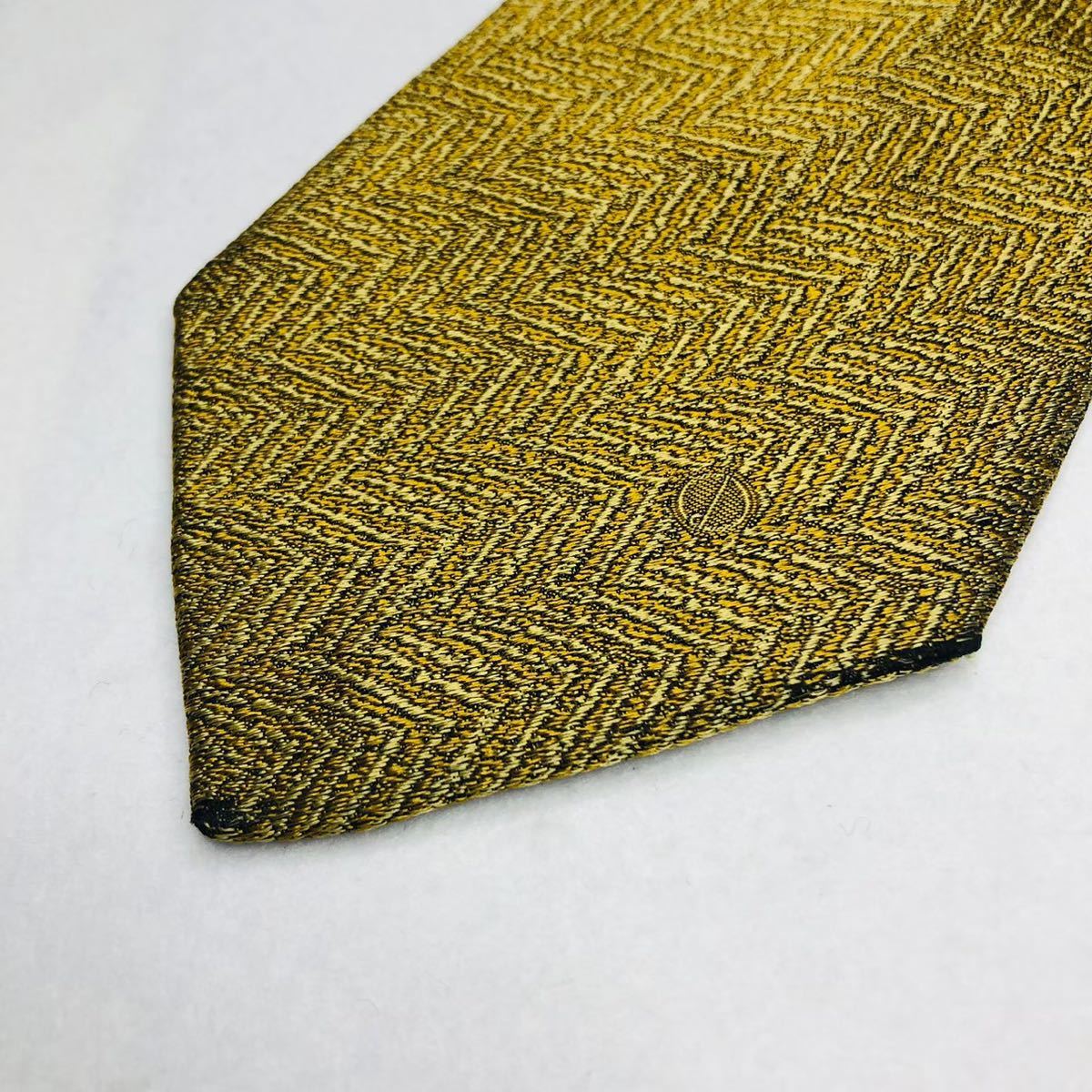 dunhill Dunhill necktie high brand Gold high class silk 100%