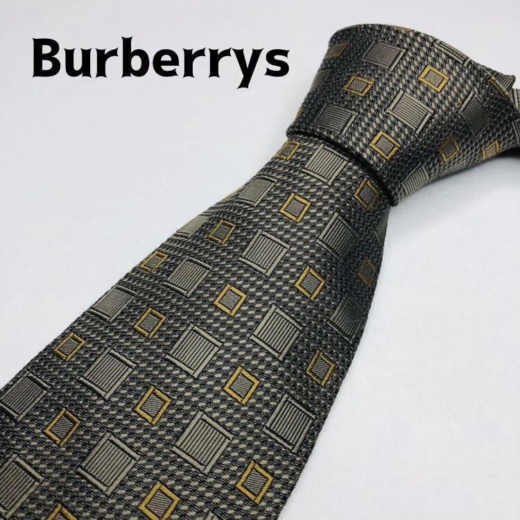 Yahoo!オークション - Burberrysバーバリーネクタイハイブランドブ 