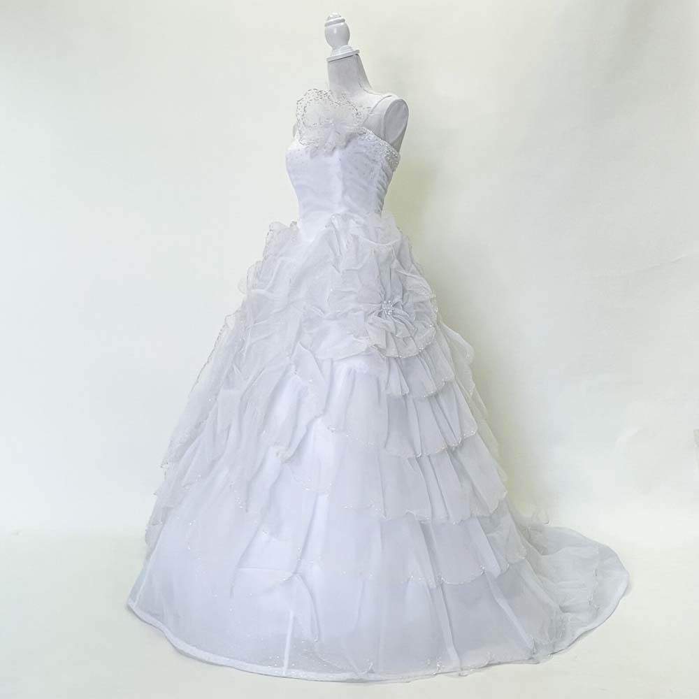 新発売の 中古 W-184 spose ウェディングドレス 結婚式 二次会 フォト