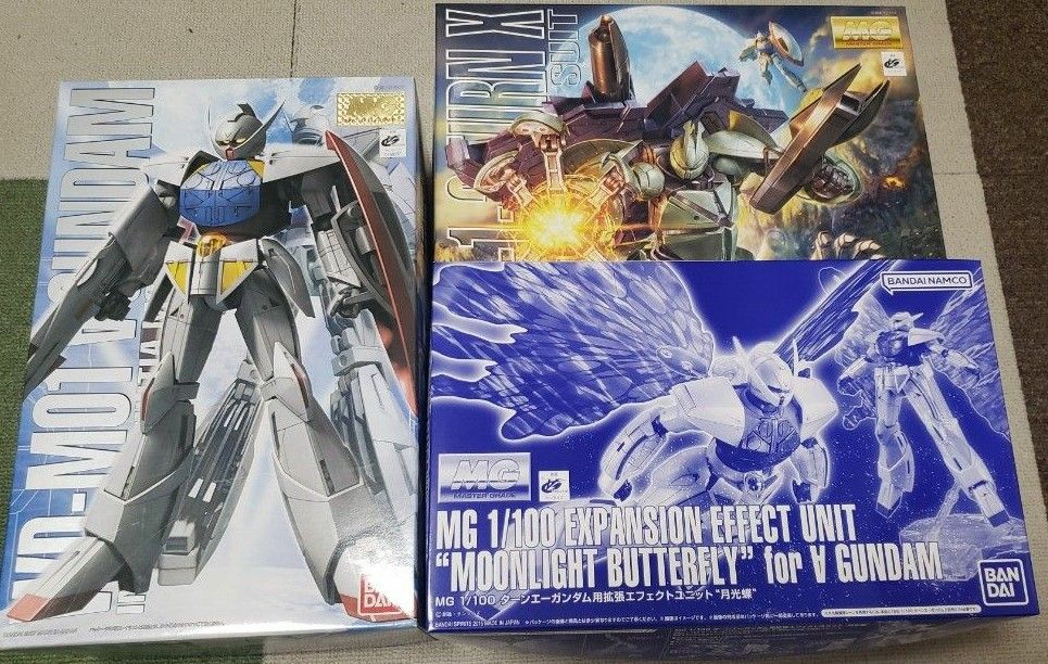 MG ターンX &MGターンA 月光蝶 3点セット