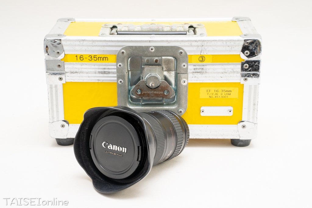 新版 ZOOM CANON LENS 中古品 23080901 No.3 USM Ⅱ L F2.8 16-35mm EF