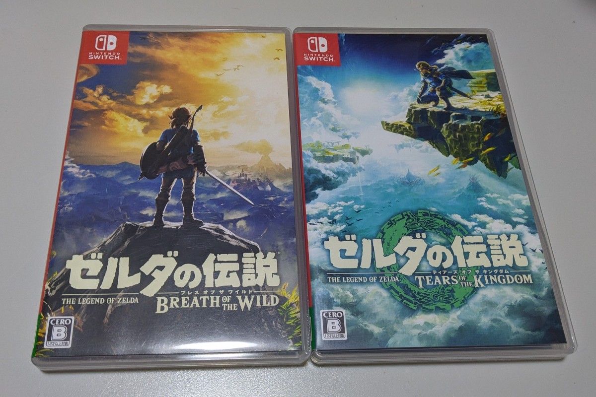 Switch】 ゼルダの伝説 ブレス オブ ザ ワイルド &ティアーズオブ