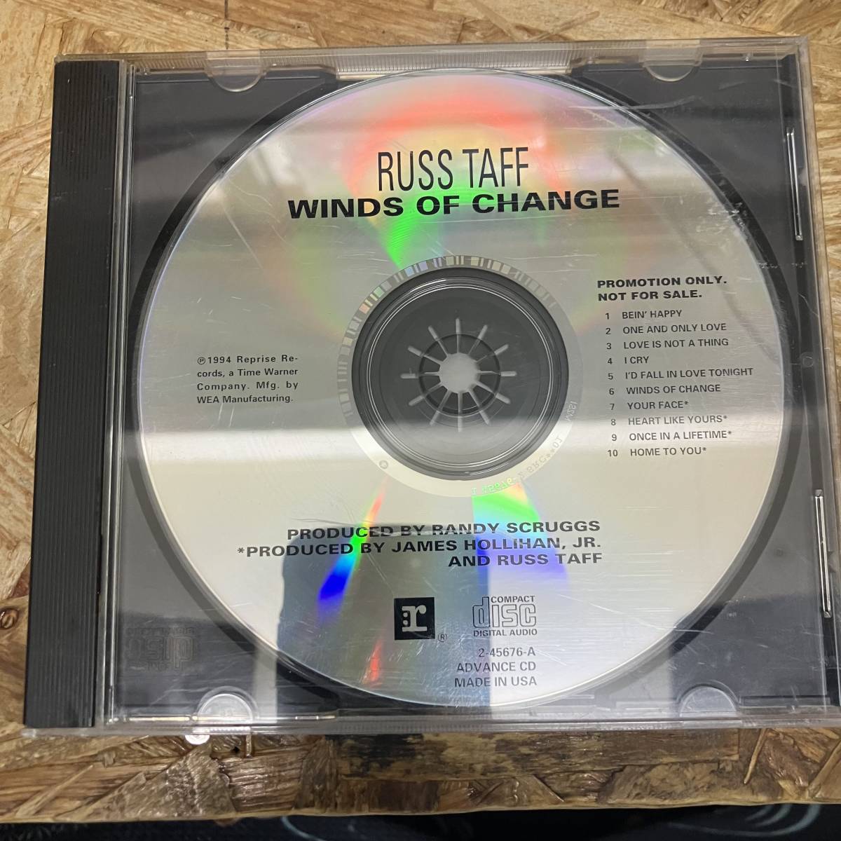 シ● ROCK,POPS RUSS TAFF - WINDS OF CHANGE アルバム,PROMO盤 CD 中古品_画像1