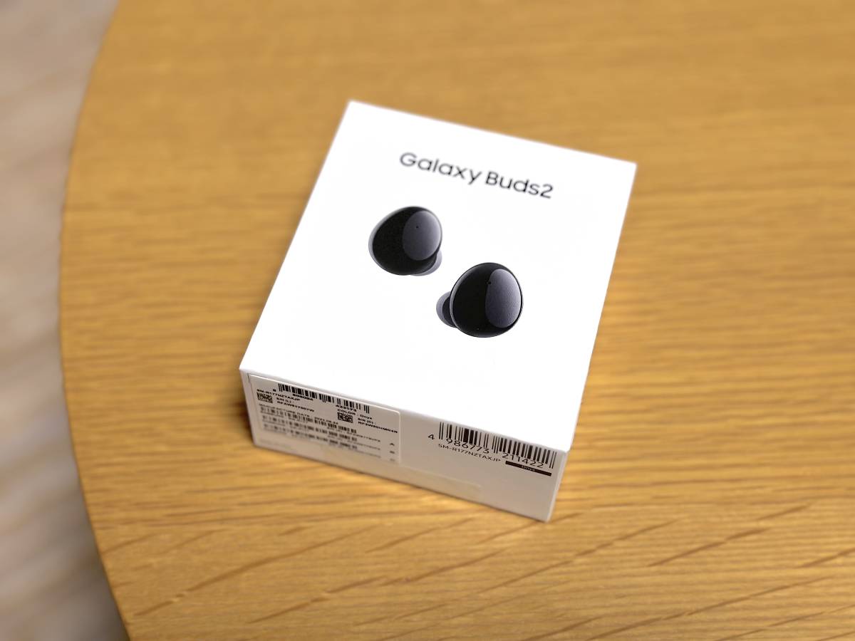 Galaxy Buds2 オニキス ブラック 黒 SAMSUNG ワイヤレスイヤホン の