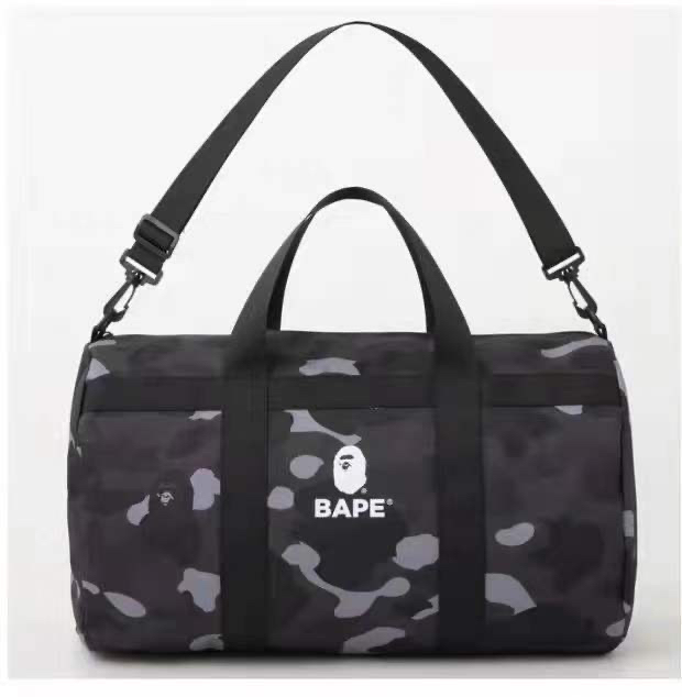 正式的 ☆１０個出品☆BAPE◇A BATHING エイプ◇ブラックダッフル