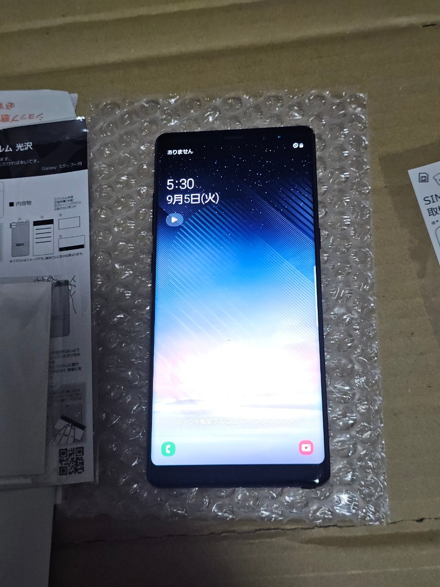 新品Galaxy Note8 64gb SCV37 SIMフリー商品细节| Yahoo! JAPAN