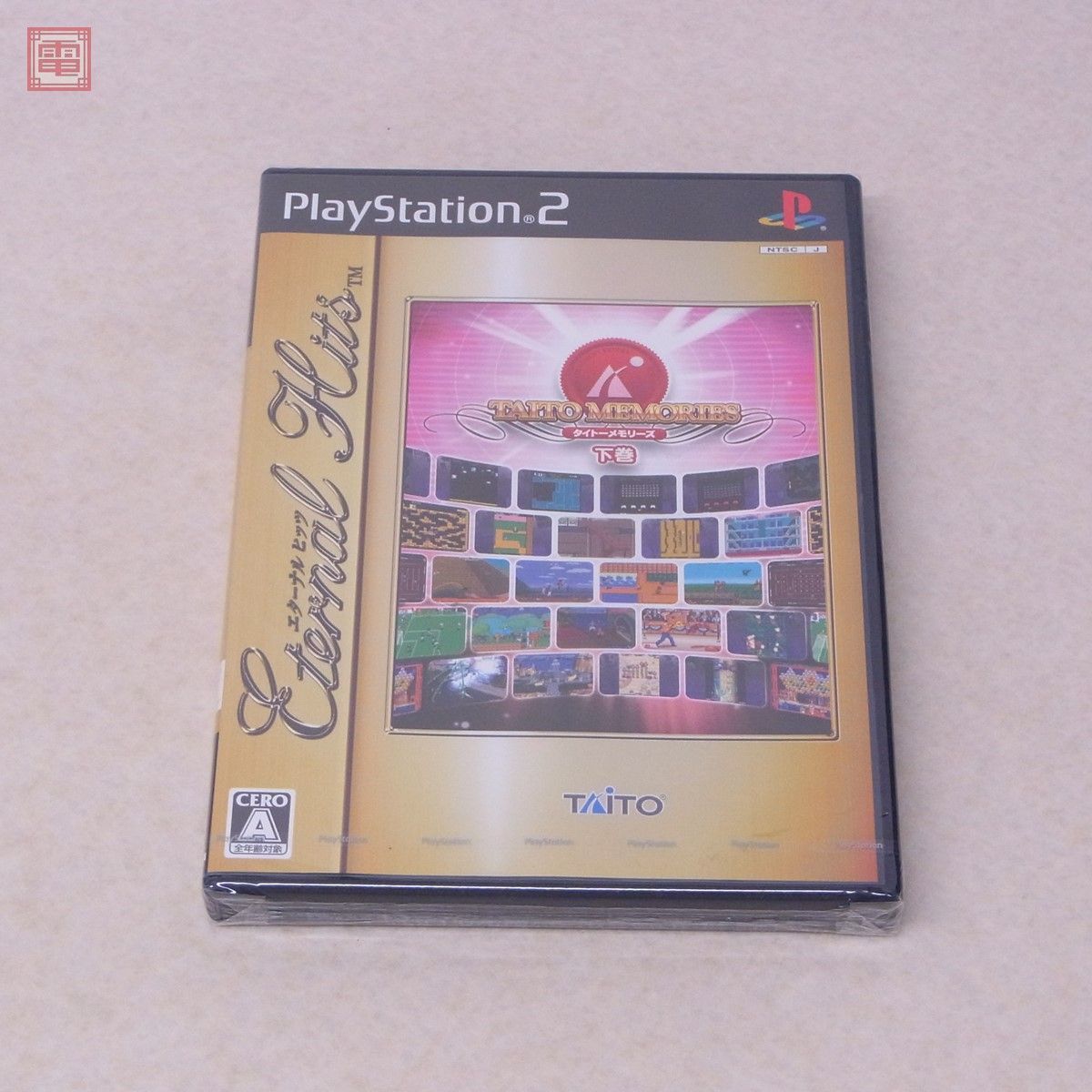 PS2 プレステ2 タイトーメモリーズ 下巻 エターナルヒッツ TAITO