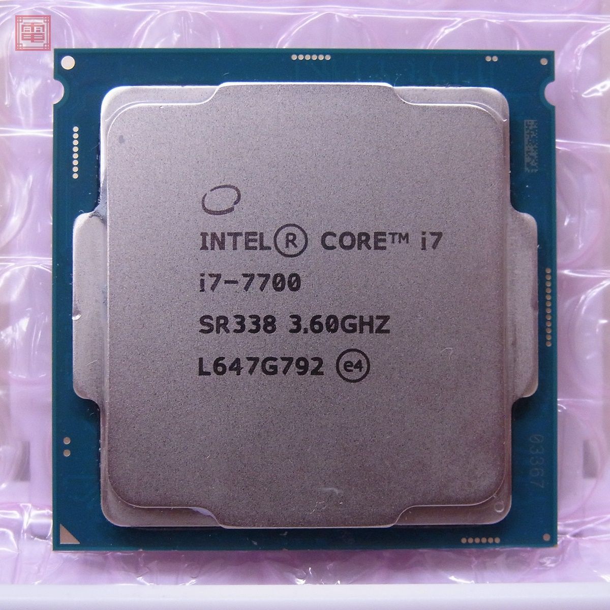 INTEL CORE i7-7700 SR338 3.60GHz CPU インテルコアi7 動作未確認【10