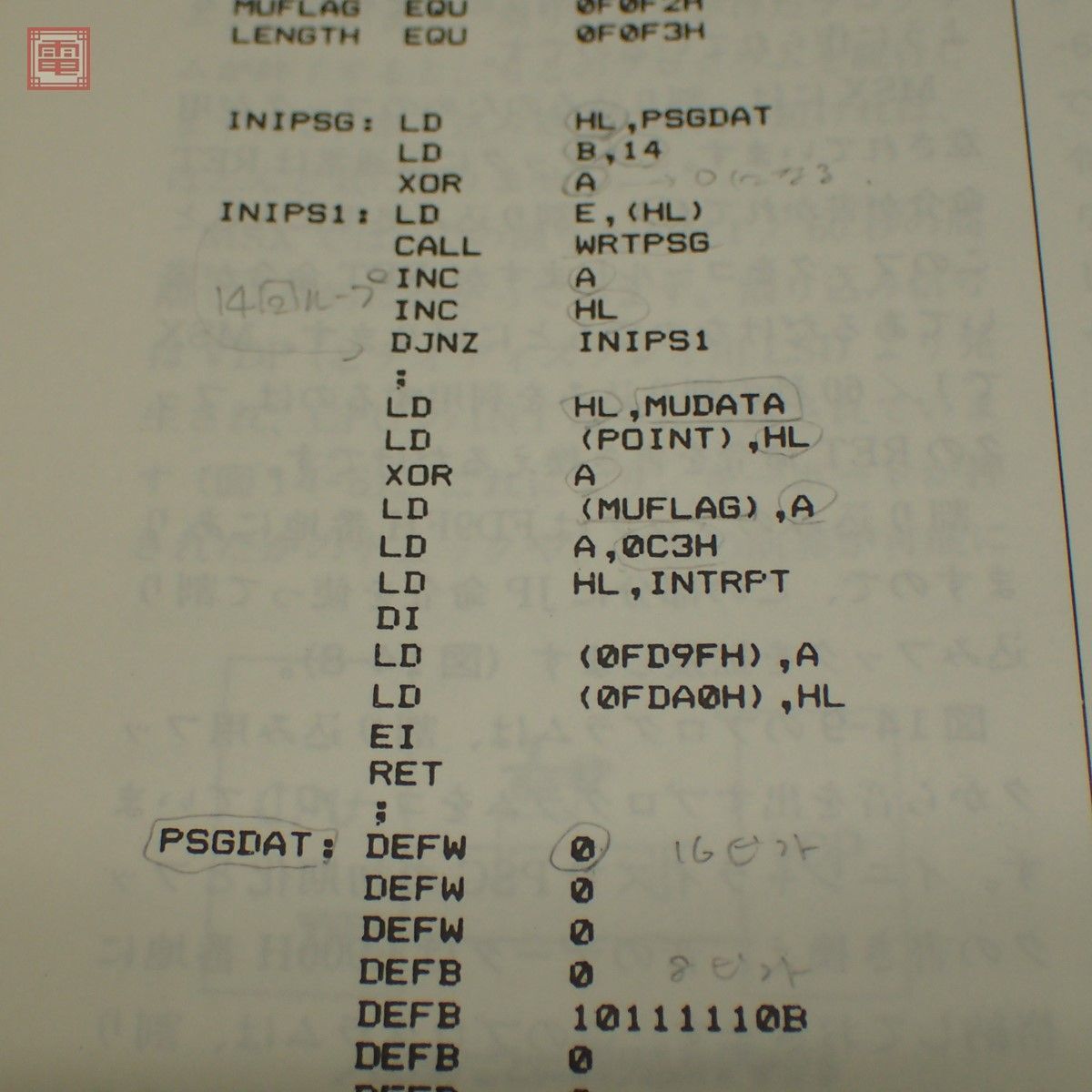 書籍 MSXマガジン・スペシャル パワーアップマシン語入門 アスキー出版局 ASCII 瀬木信彦著 MSXマガジン編集部編 1987年発行 初版【PP_画像6