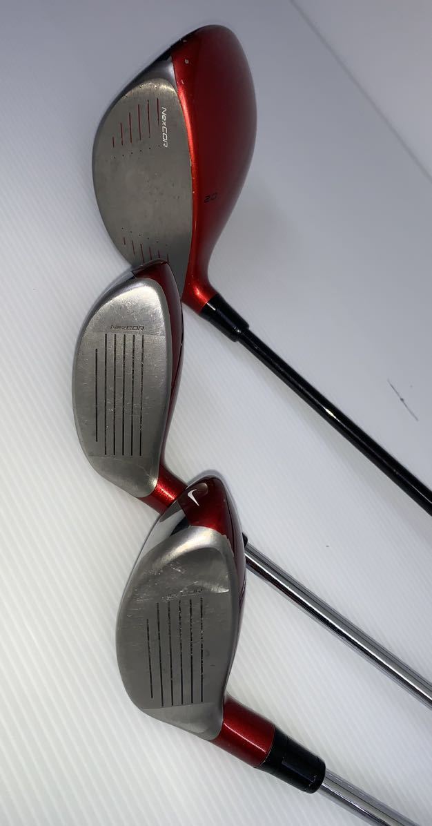 まとめ買い】 COVERT VRS ゴルフクラブ ナイキ 2.0 UT4番 三本セット
