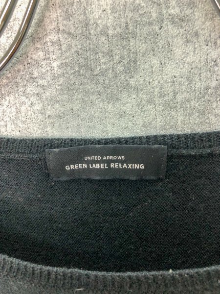 ＜送料無料＞ GREEN LABEL RELAXING グリーンレーベルリラクシング ユナイテッドアローズ 毛&シルク ニット セーター キレイめ キレカジ_画像2