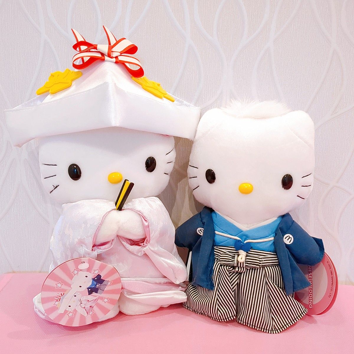 ハローキティ 結婚式(白無垢)編ペア マクドナルド公式コラボ ハローキティ 結婚式(白無垢)編ペア マクドナルド公式コラボ