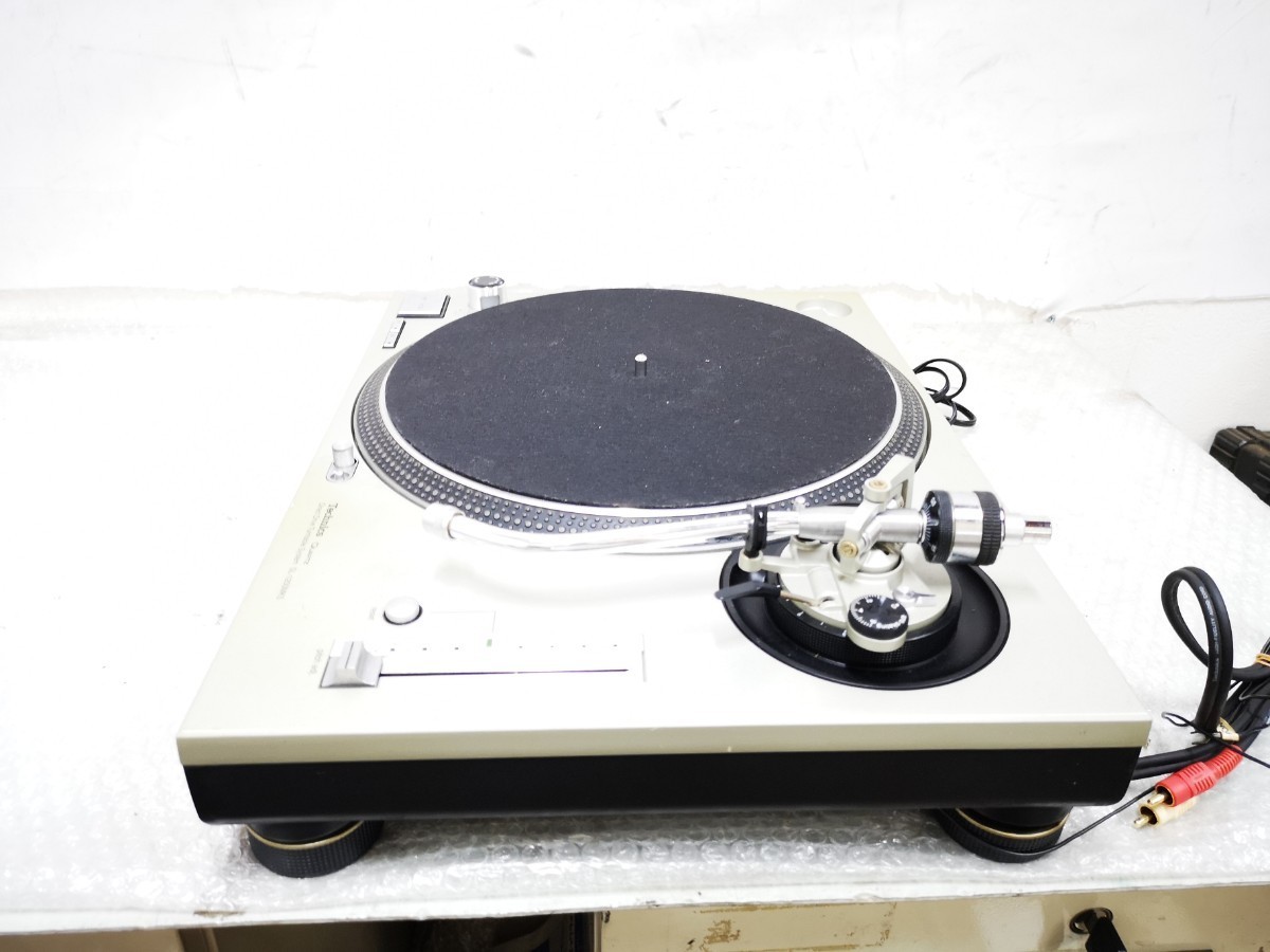 Technics SL-1200MK5 ターンテーブル ジャンク032_画像3