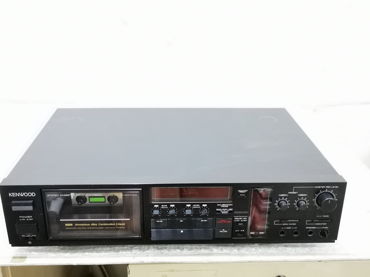 KENWOOD KX-1100G カセットデッキ ジャンク001