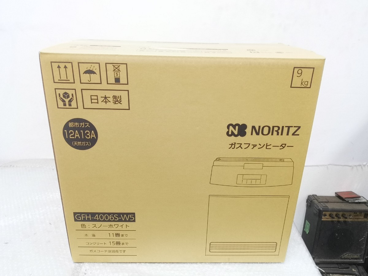 NORITZ GFH-4006S-W5 ガスファンヒーター 新古品001