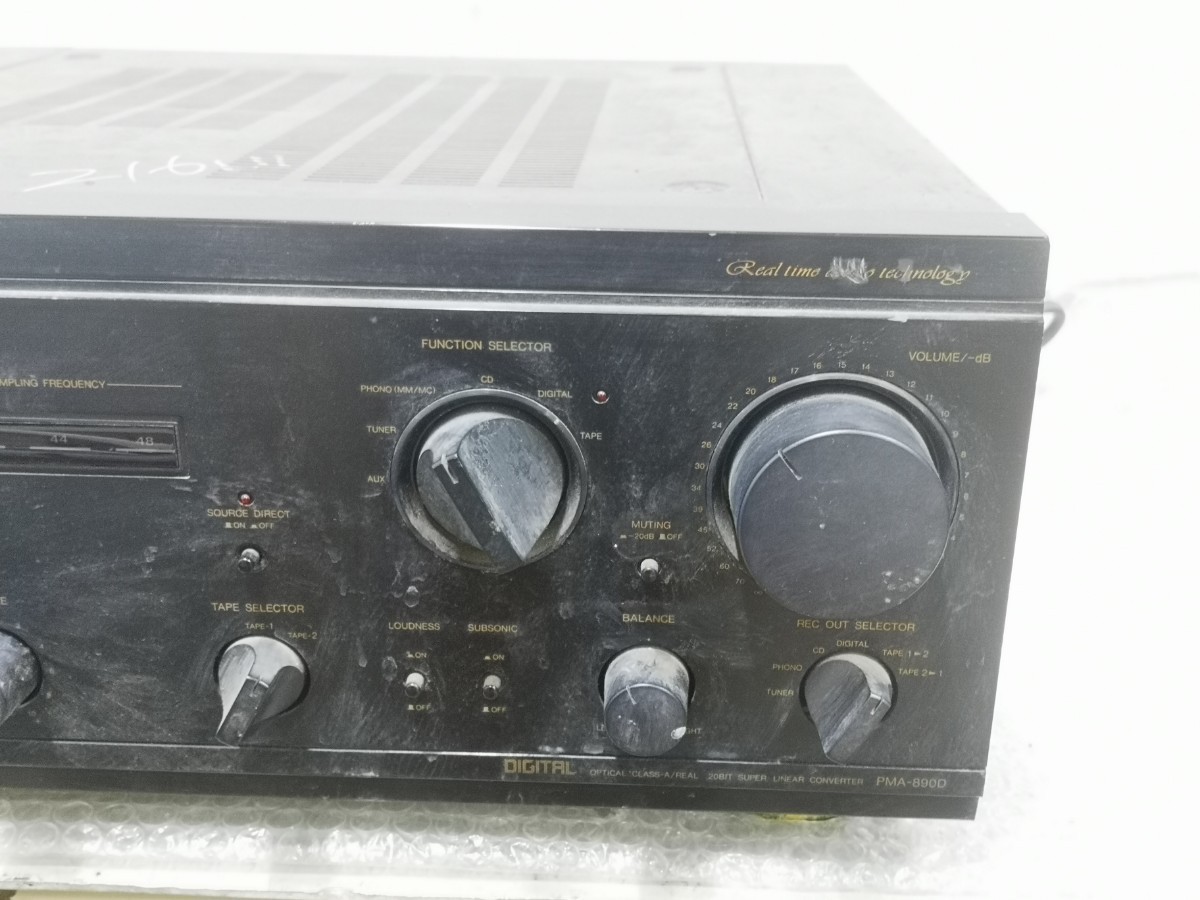 DENON PMA-890D プリメインアンプ ジャンク_画像3