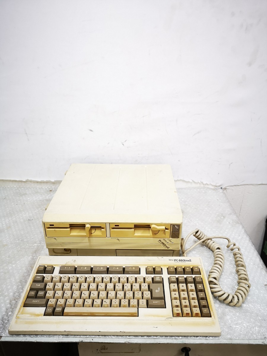 最大12%OFFクーポン NEC PC-8801mkⅡ ジャンク扱い キーボード付き