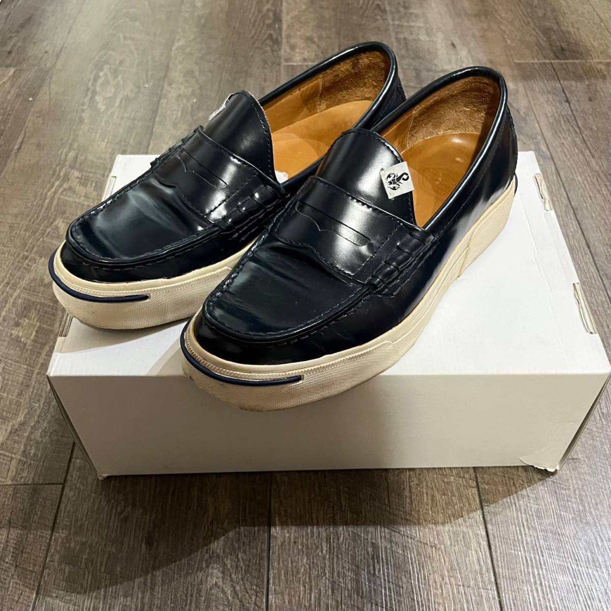 ○ SOPHNET. visvim FABRO VD 0113301001004 レザー ローファー