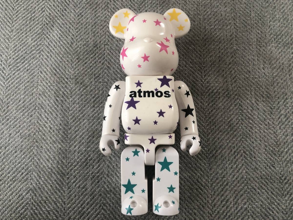 沸騰ブラドン ATMOS x TOY MEDICOM CRAZY 星 蓄光 BEARBRIC BE@RBRICK