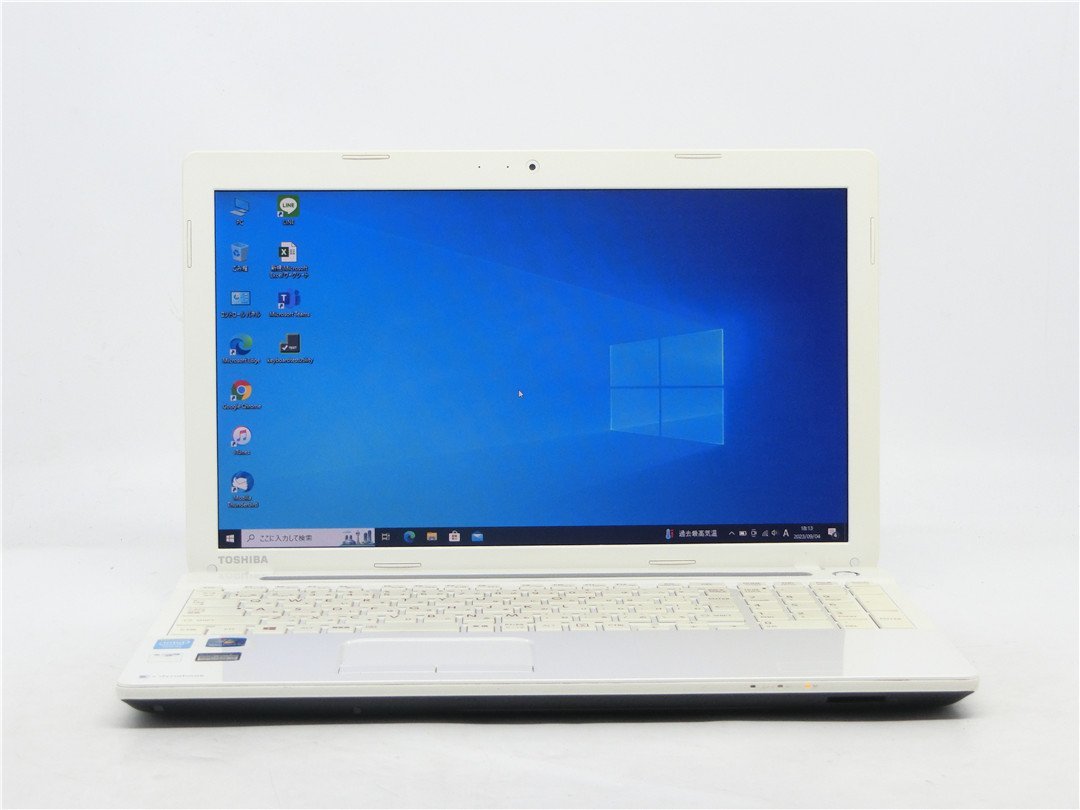 Win10Pro/カメラ内蔵/中古/15.6型/ノートPC/爆速新品SSD256/8GB/Cel　1037U/TOSHIBA　T353/23F　MS office2021搭載　新品無線マウス_画像1