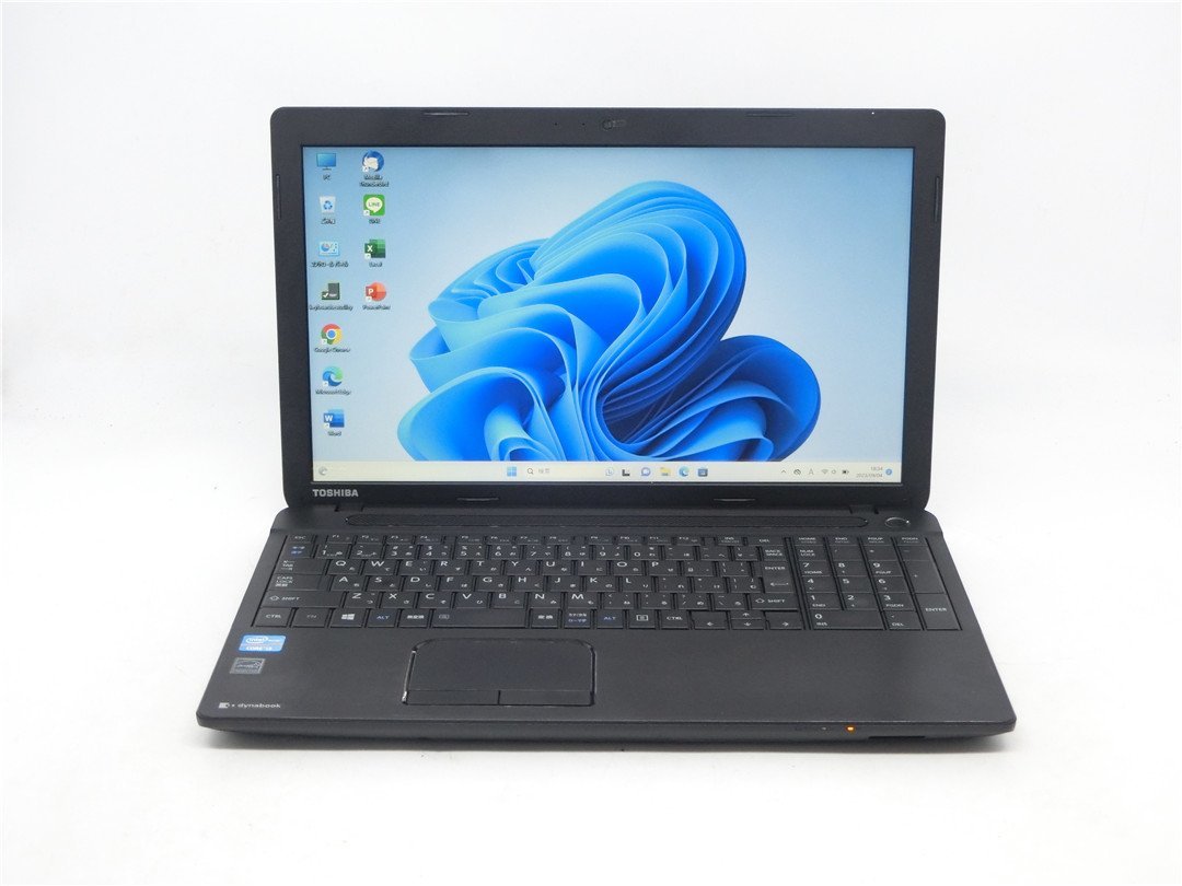 カメラ内蔵/中古/15型/ノートPC/Win11Pro/新品SSD256/8GB/3世代I3/TOSHIBA B253/J 新品無線マウス MS office2021搭載 HDMI USB3.0
