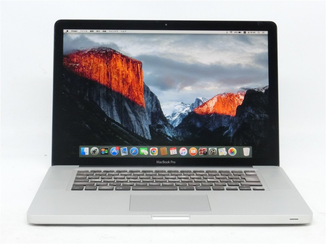  camera built-in /SSD256GB/8GB/ used 15.4 type 1440x900 Note PC i7 2675QM 2.2Ghz MacBook Pro A1286 Capitan10.11.6