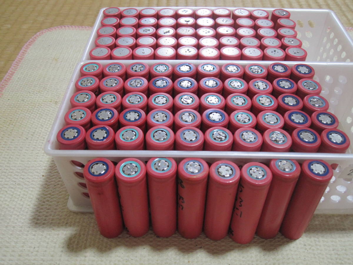 お気に入り 4a-18650 リチウム電池 １０0+10本セット サンヨー製 1700mAH その他