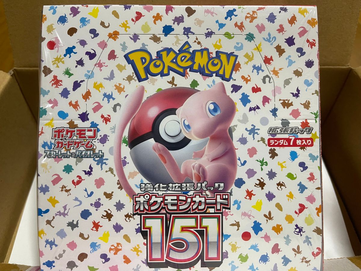 ポケモンカード151BOX シュリンク付き 即発送-