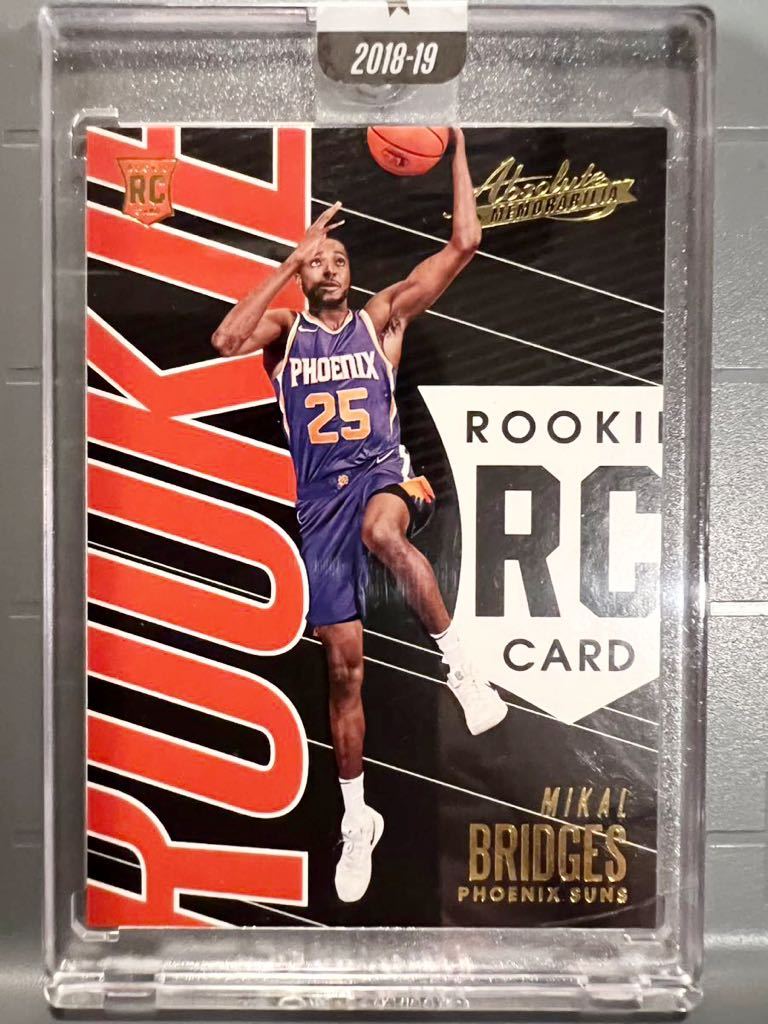 超美品未開封シール付 RC 2018 Panini Absolute Mikal Bridges NBA ミカル・ブリッジズ ルーキー カード バスケ Nets ネッツ FIBA 大活躍_画像1