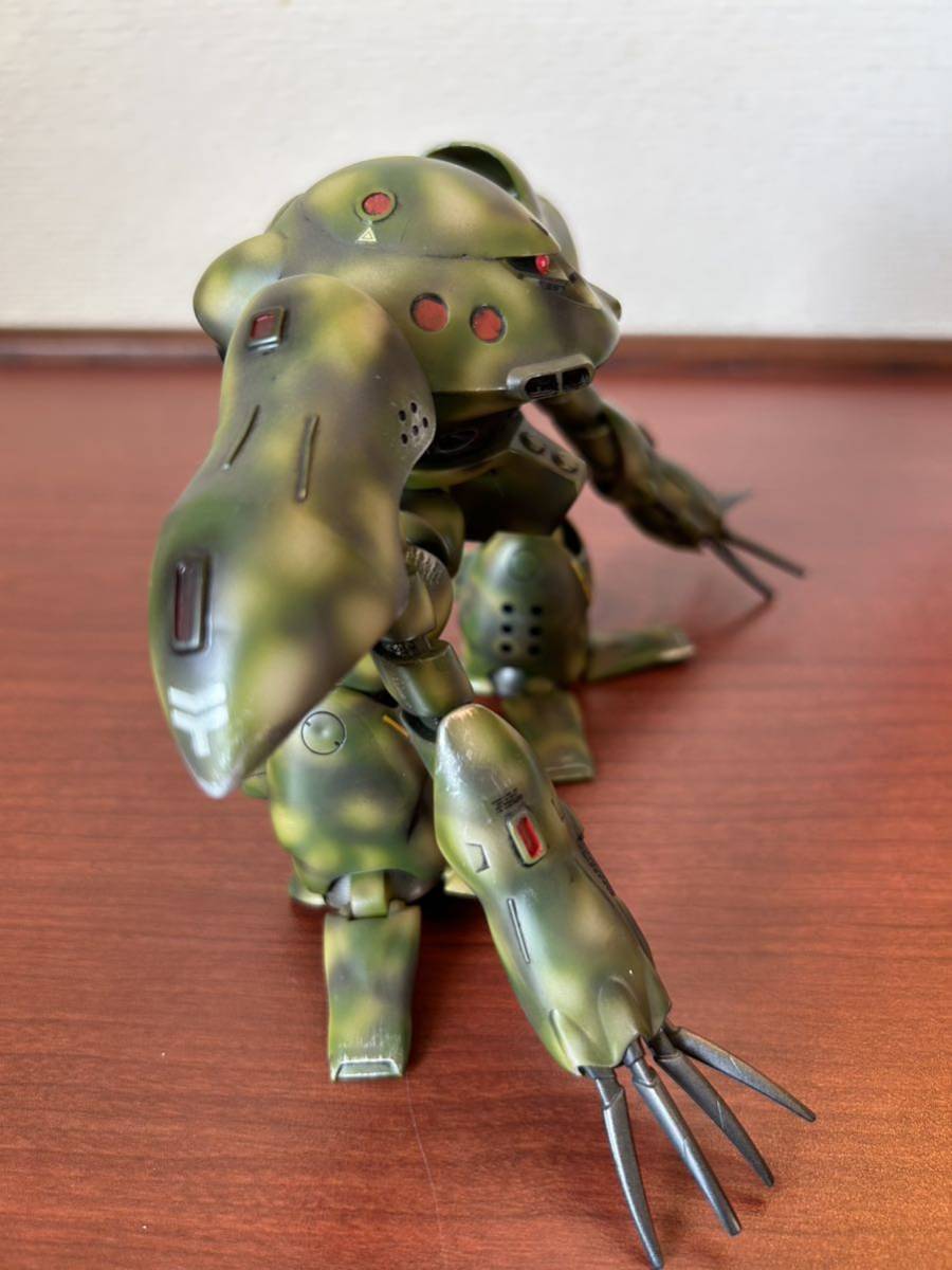 現状品 完成品★ガンプラ HG 1／144 MSM-03Cハイゴッグ（HY-GOGG）機動戦士ガンダム0080 ポケットの中の戦争 カモフラージュ柄 迷彩 ゴッグ_画像3