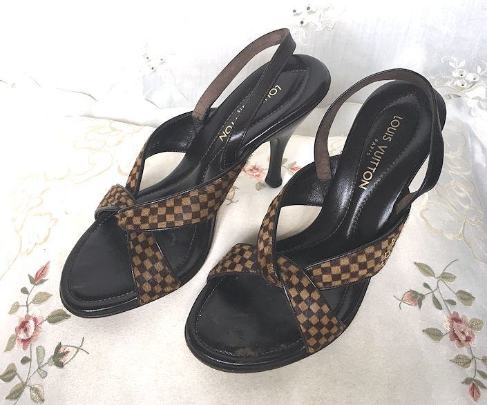 ルイヴィトン ダミエ サンダル パンプス 【SALE/37%OFF】 ルイヴィトン ダミエ サンダル パンプス 【SALE/37%OFF】