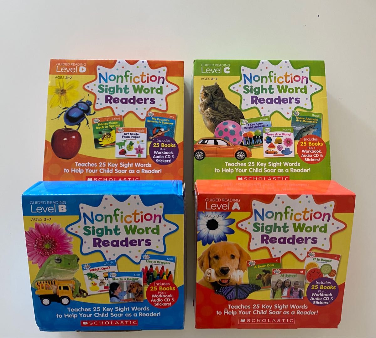 nonfiction sight word readers 64GBマイヤペン付　MaiyaPen付　英語絵本　洋書　ORT 多読