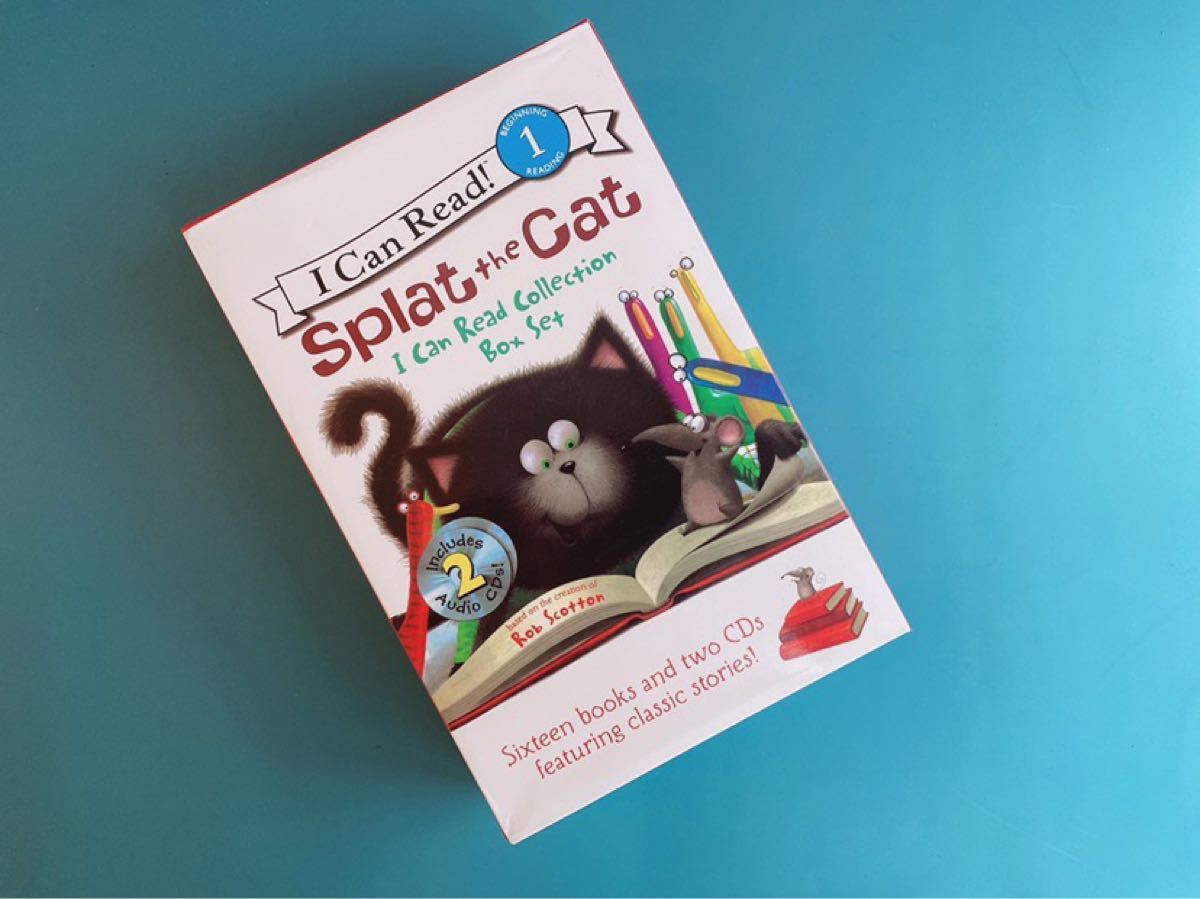 【新品】Splat the cat　英語絵本16冊　CD付　マイヤペン非対応　  こどもちゃれんじ