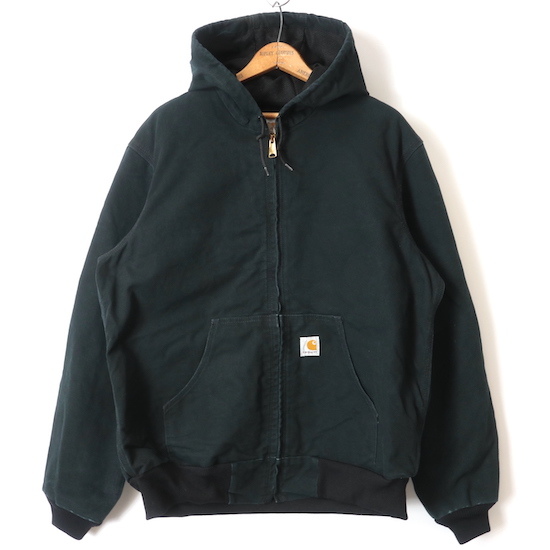 話題の人気 Carhartt□ダックアクティブジャケット ブラック/M