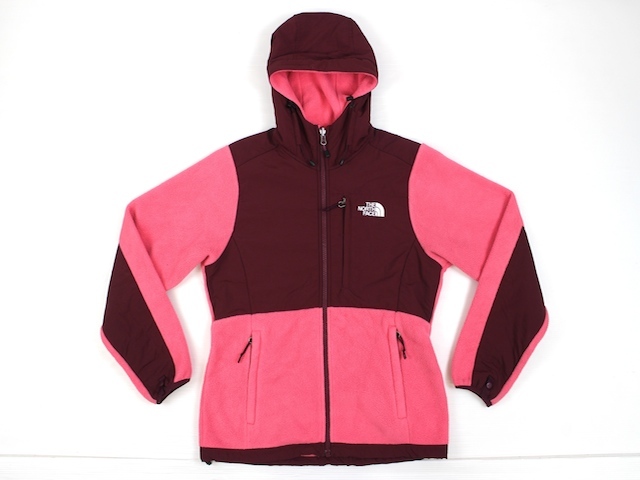 THE NORTH FACE■デナリフードフリースジャケット ピンク/S WOMENS ノースフェイス