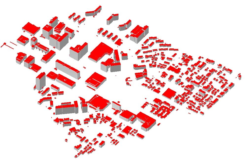 . wave research an educational institution city south part country earth traffic .. maintenance did 3D city data . practical use did city model construction settled scale 1/4000 ( transparent case attaching )