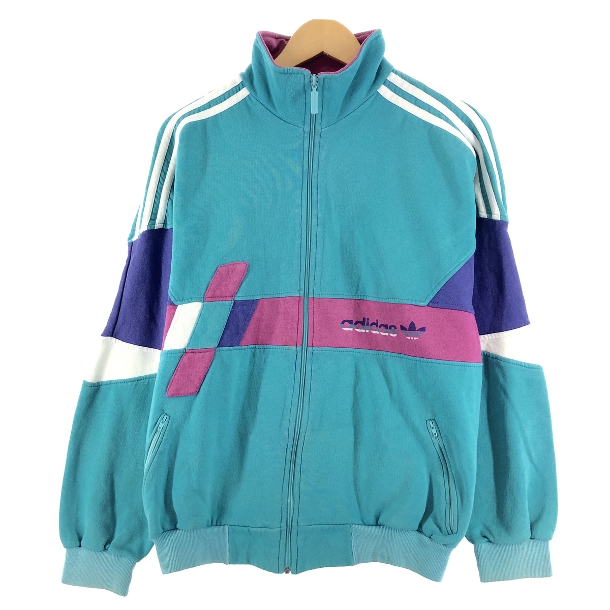 通販新品 古着 80～90年代 アディダス adidas ジャージ トラック