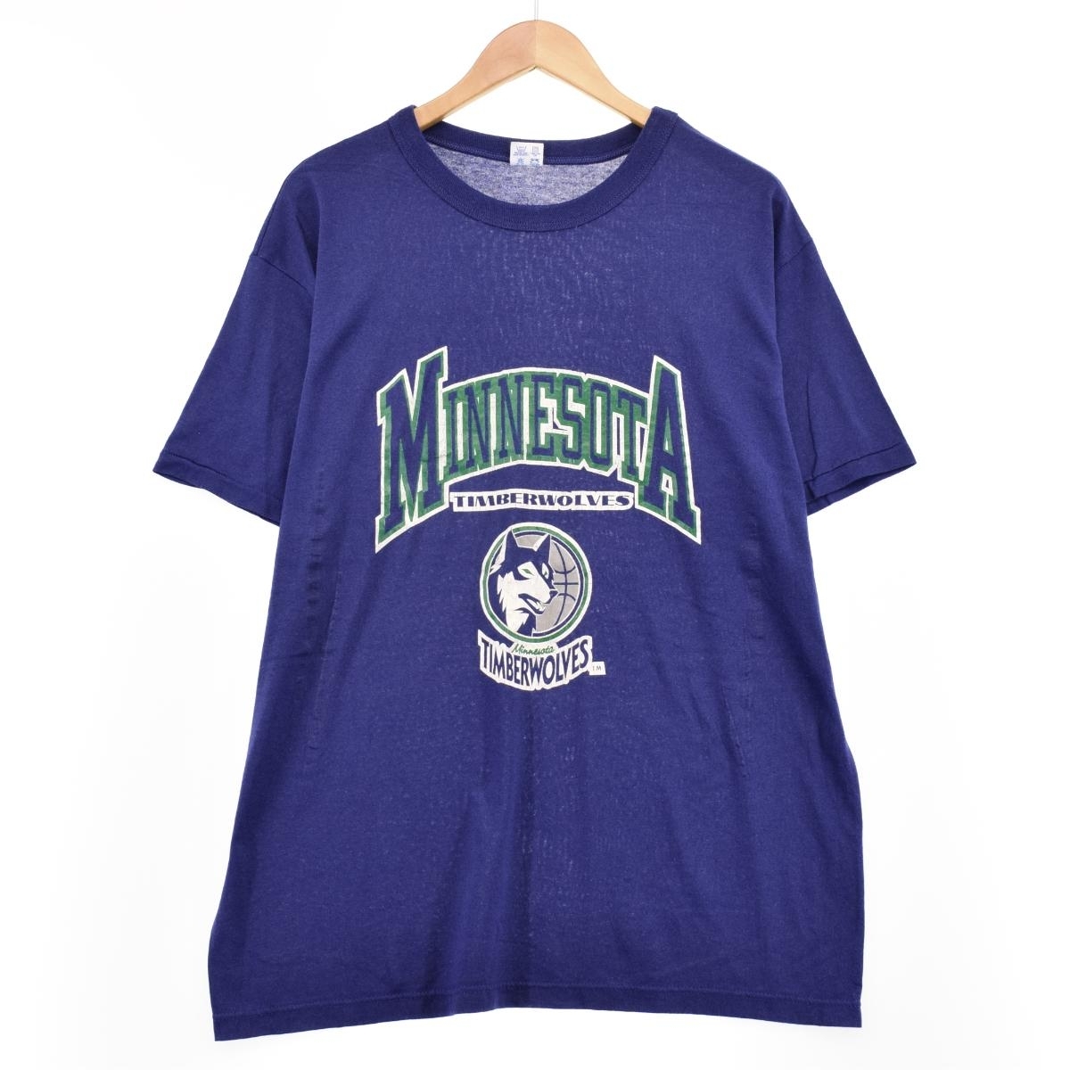 独特な店 プリントTシャツ ミネソタティンバーウルブズ TIMBERWOLVES