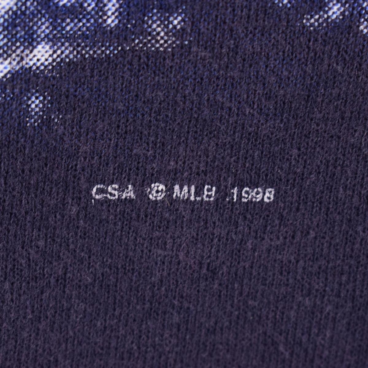 古着 90年代 CSA MLB NEW YORK YANKEES プリントスウェットシャツ トレーナー USA製 メンズXL ヴィンテージ /eaa344923_画像4