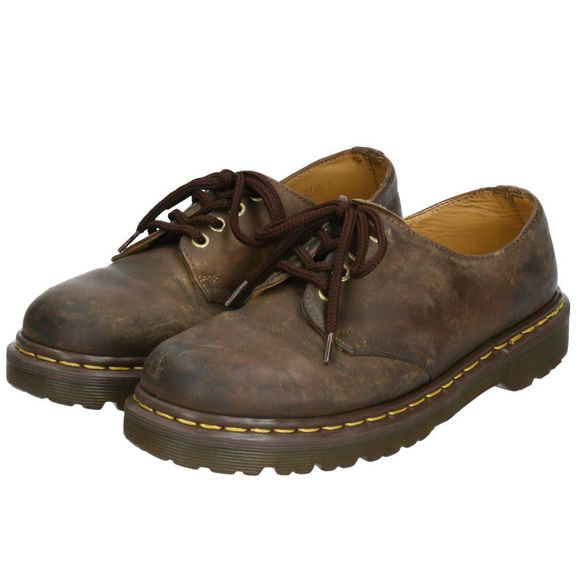 古着 ドクターマーチン Dr.Martens 4ホールシューズ 英国製 UK6 レディース24.5cm /saa008568 【SS2309】