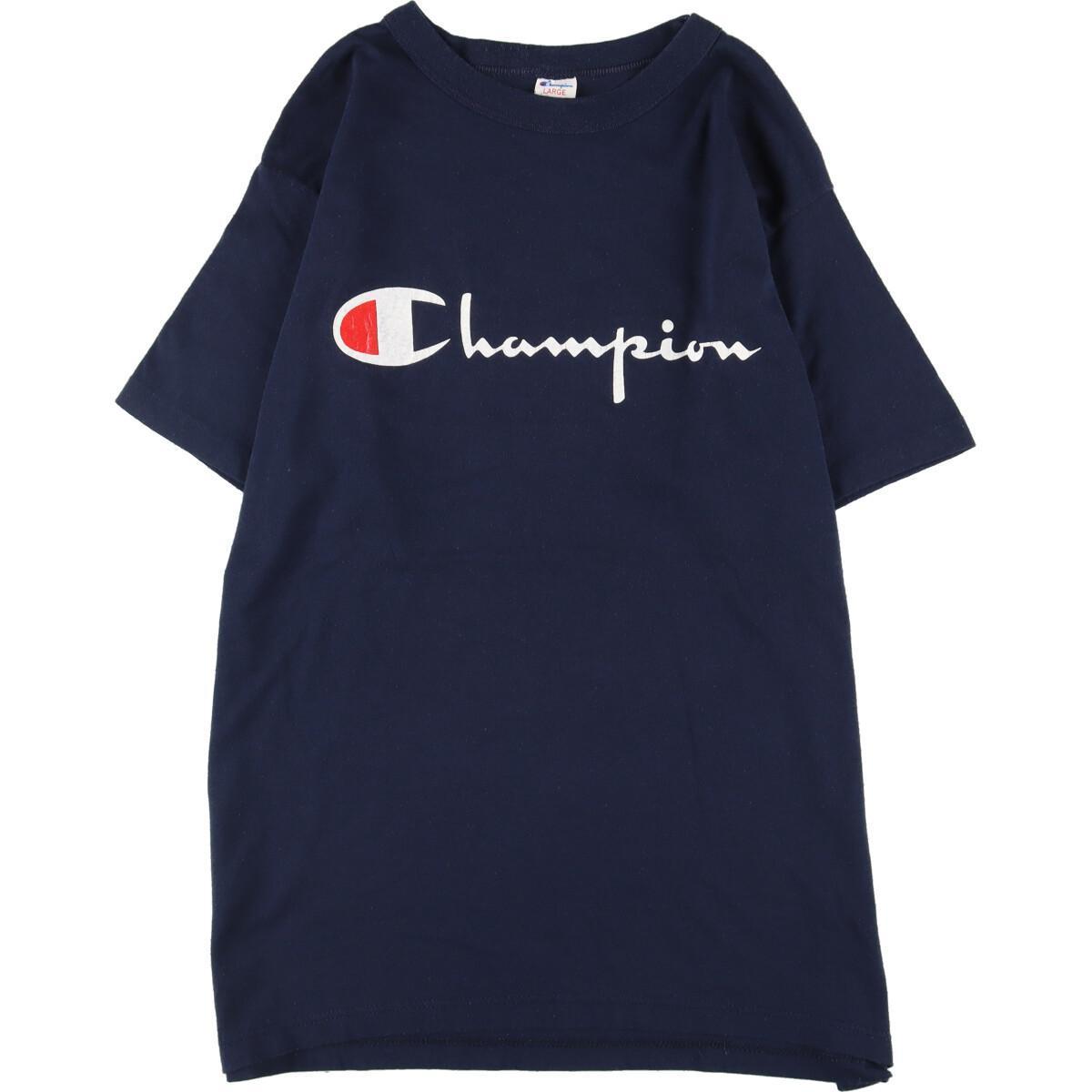 古着 80年代 チャンピオン Champion トリコタグ ロゴプリントTシャツ USA製 メンズM ヴィンテージ /eaa327255 【SS2309】