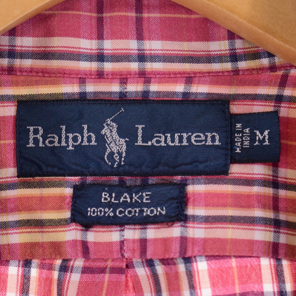 古着 ラルフローレン Ralph Lauren Ralph Lauren チェック柄 半袖 コットンシャツ メンズXL /eaa332532 【SS2309】_画像3