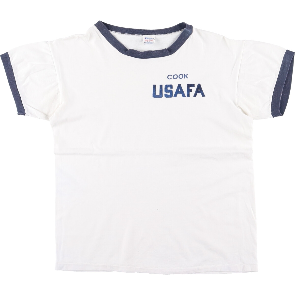 古着 80年代 チャンピオン Champion トリコタグ USAFA 空軍士官学校 リンガーTシャツ USA製 メンズS ヴィンテージ /evb001920 【SS2309】_画像1